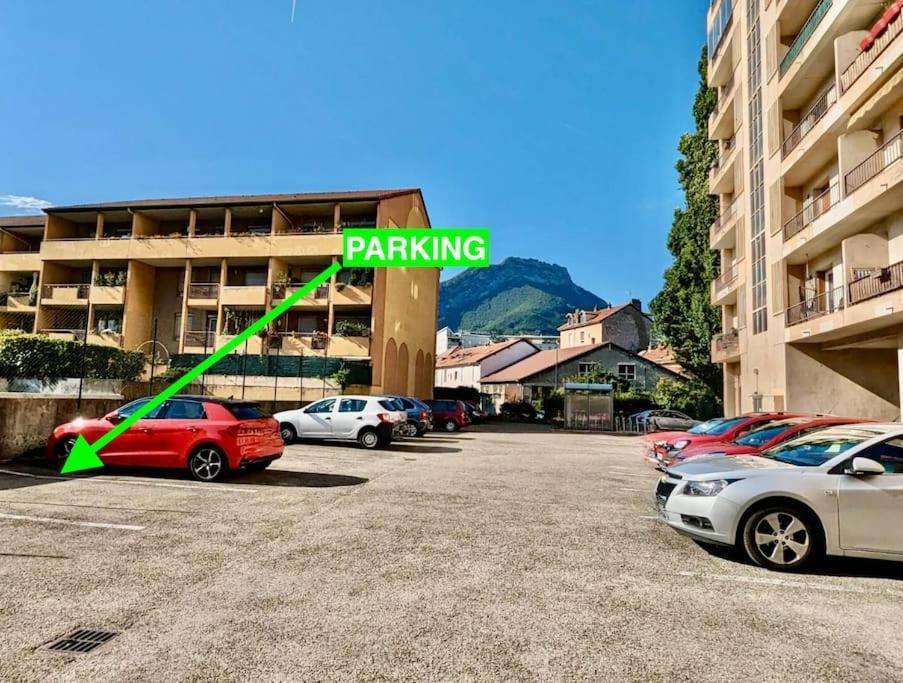 Excellent T2 - Moderne & Tout Equipe Avec Parking Grenoble Zewnętrze zdjęcie